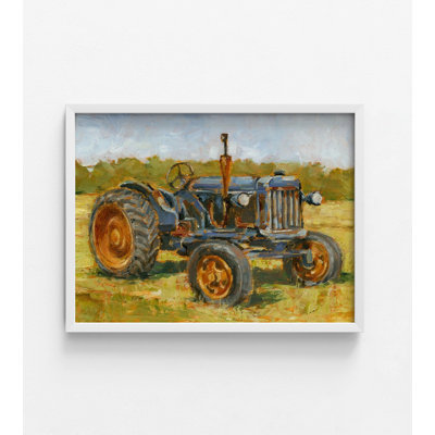 Alcide Rustic Tractors III By Ethan Harper, Farmer Market Wall Decor, Organic Supermarket Wall Art, Rural Rustic Farmhouse Print, Cowgirl Gift Idea