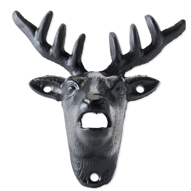 Wall Mounted Deer Bottle Opener
