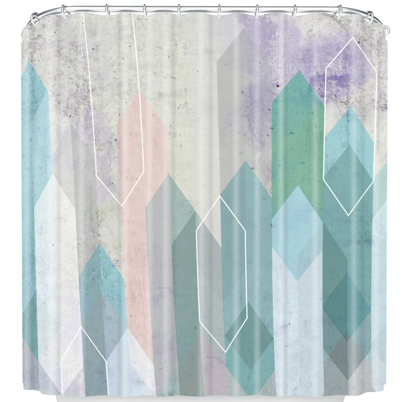 Geometric Shower Curtain