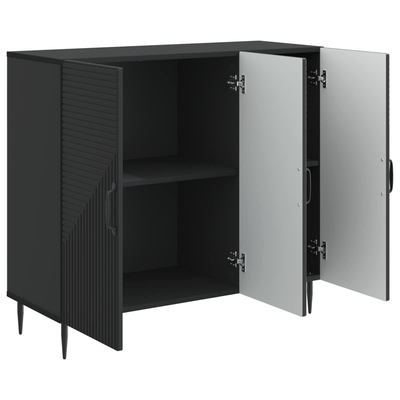 89cm Sideboard, Black