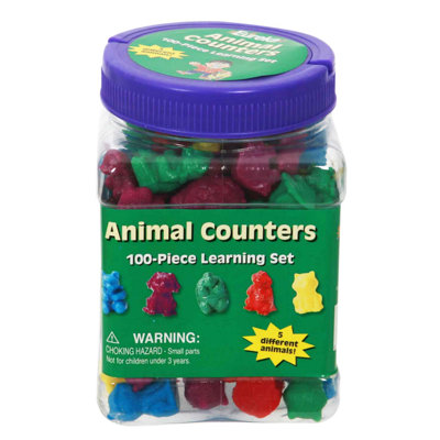 Tubbed animal counters