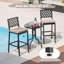 Neelesh Bar Stool with Iron Frame