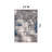 Pownal Abstract Performance Blue/Ivory/Gray Rug-898693487