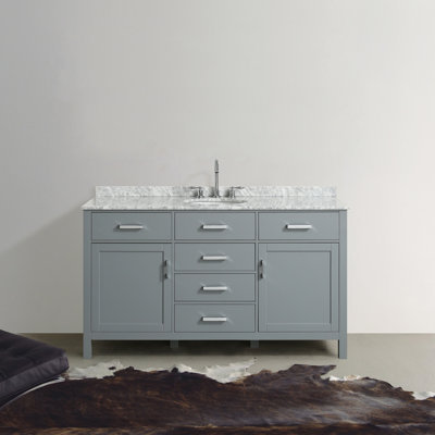Ensemble de meuble-lavabo simple 61 po Bristol