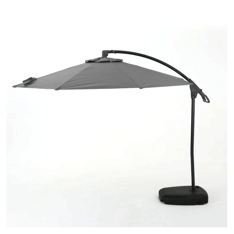 Parasol suspendu simple en forme de banane