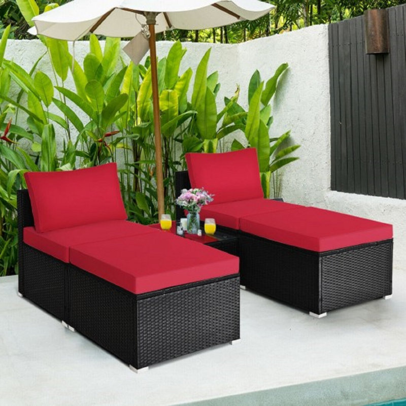 2 - Person Patio Conversation Sets with Cushions