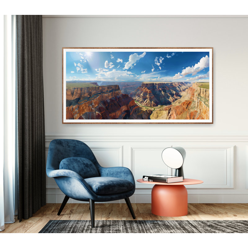 «Grand Canyon National Park», affiche d'art mural panoramique extra large, impression de voyage, H 28 po x l 56 po x P 1,5 po