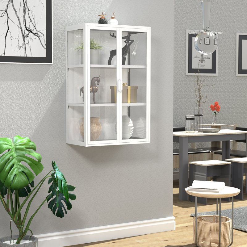 Mykael Display Cabinet, Black