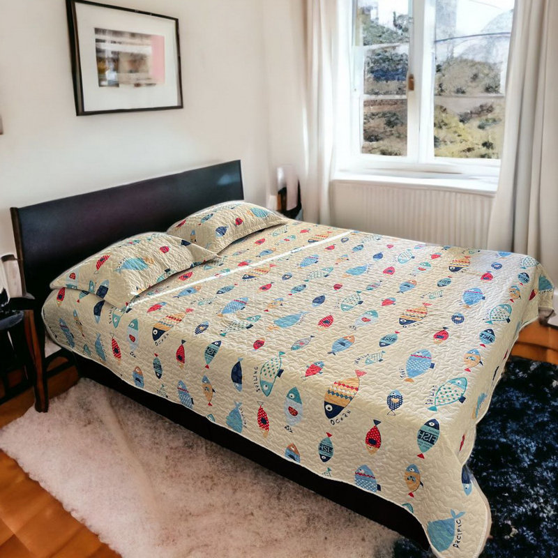 Sateen Animal Print Quilt