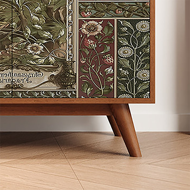 Retro style decorative universal sideboard cabinet