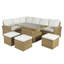 Pelias - Rattan Corner Sofa Set With Rising Table - 8 Seats-1007307421-1007307423