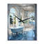Bathroom Tranquil Reflections II - Horloge murale de salle de bain surdimensionnée-99629395