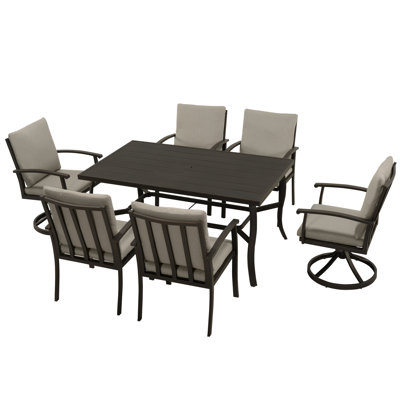 84" Patio Dining Set