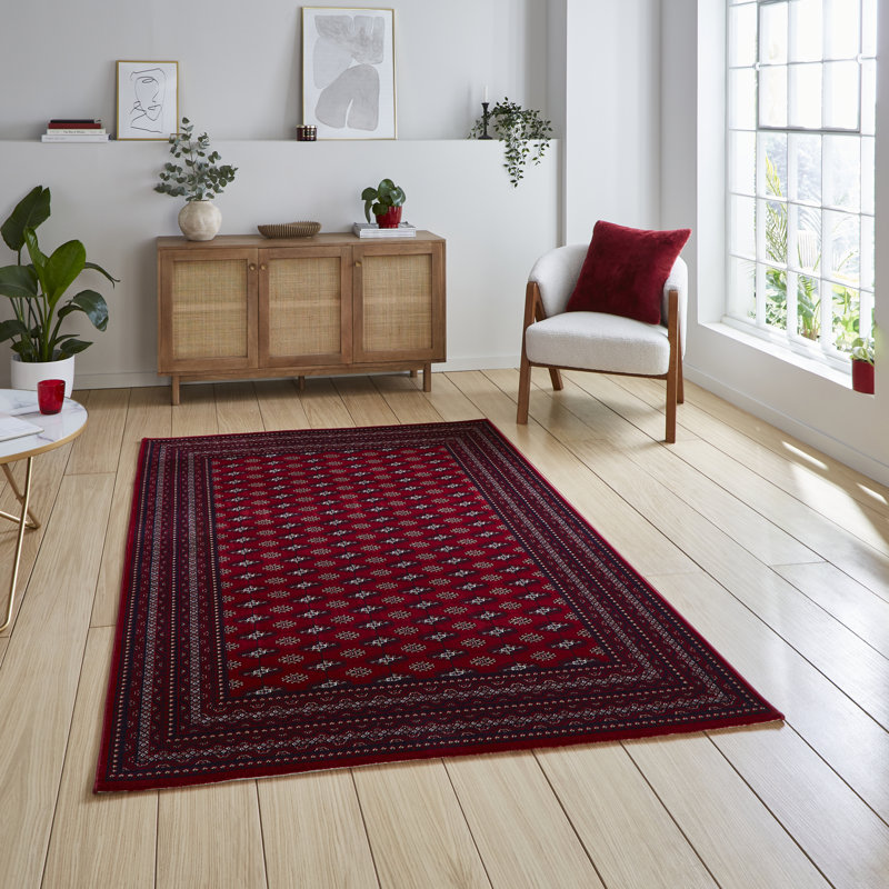 Oriental Machine Made Area Rug, Rectangle 240 x 340 cm