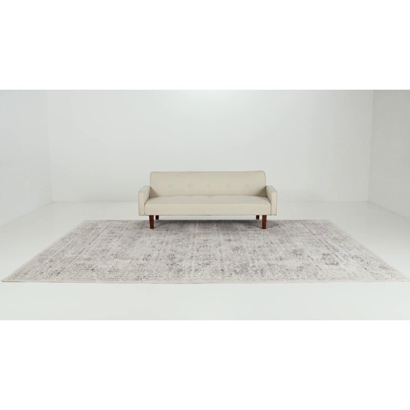DeSoto Oriental Cream/Gray Area Rug