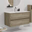Meuble-lavabo mural 36 po avec lavabo en céramique intégré-1816317630