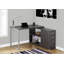 Bureau d'ordinateur polyvalent en L avec tiroirs de rangement pour le bureau à domicile, configuration à gauche ou à droite, finition aspect bois-130038977-130038976