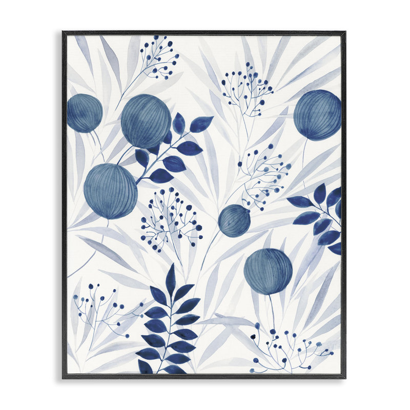 Art de giclée encadrée, design par Hannah Dawson, Giclée encadrée noir minuit, H 30 po x l 24 po
