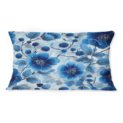 Coussin lombaire glamour Flower Gardens