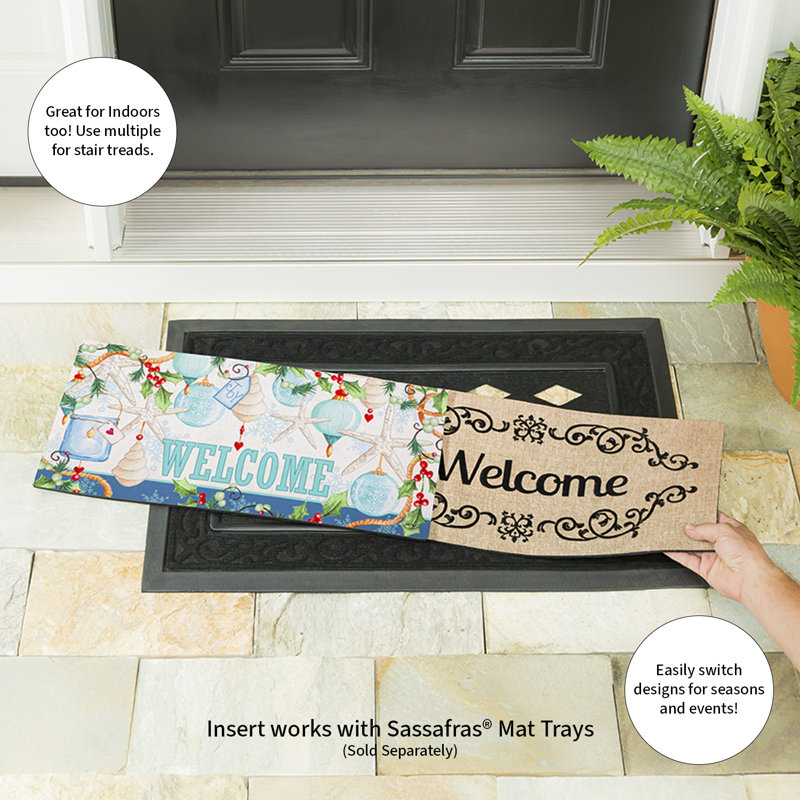 Tapis d'interrupteur Coastal Ornaments Sassafras