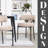 Sherpa Upholstered Metal Dining Chairs-1389094373-1351667565