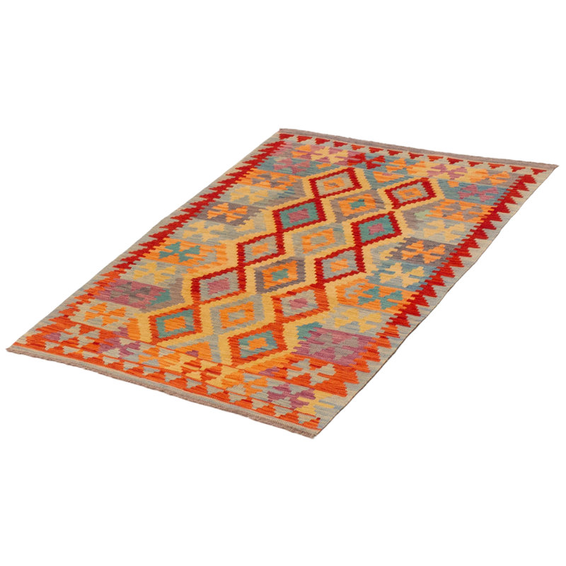 Tapis unique rouge de 4 pi 0 po x 5 pi 7 po