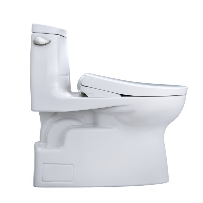 Carlyle® II 1.28 GPF S7A Auto Flush Elongated Floor Mounted One-Piece Toilet (Seat Included)