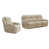 2 Pieces: Sofa, Recliner est en rupture de stock