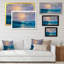 «Beautiful Sunset On Summer Wave II», reproduction d'art sur toile nautique et côtière-182792449-182792451