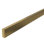 Barre décorative en aluminium l 0,75 po x T 0,25 po, L 72 po