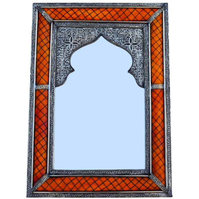 Flat Bone Wall Mirror