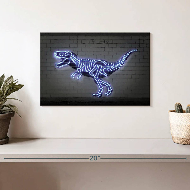 Brampt T Rex Bones, 8" H x 12" W