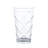 Gibson Home Rockaway Dinnerware Set, Lattice Glassware, Service For 4 (16Pcs)