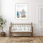 «Blue Ch Church» par Justine Milton, reproduction d'art encadrée sur bois-2032931131