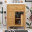 Meuble-lavabo 24 po avec lavabo, meuble-lavabo simple avec 1 tiroir rabattable, 2 tiroirs et tablette réglable-567562260