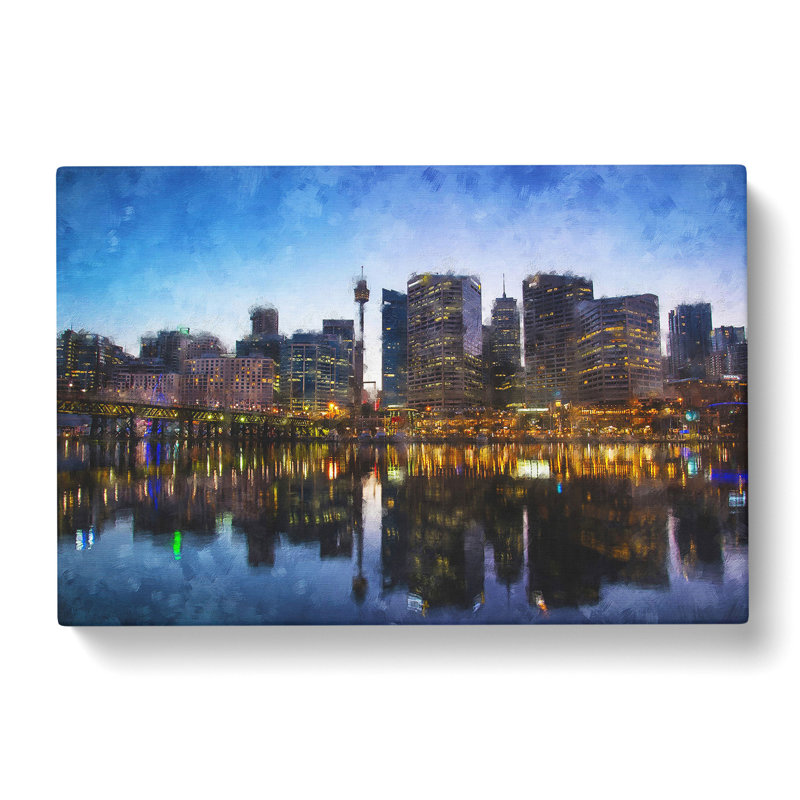 Sydney Skyline Vol.1 - Wrapped Canvas Print, 35cm H x 50cm W x 3cm D
