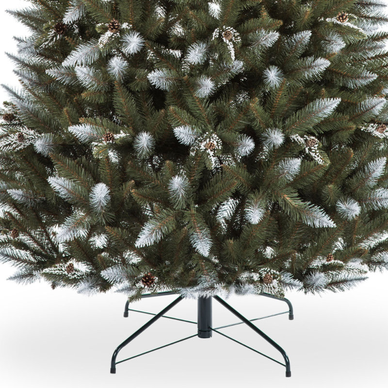 Artificial Spruce Christmas Tree, 5.91ft H x 3.61ft W x 3.61ft D