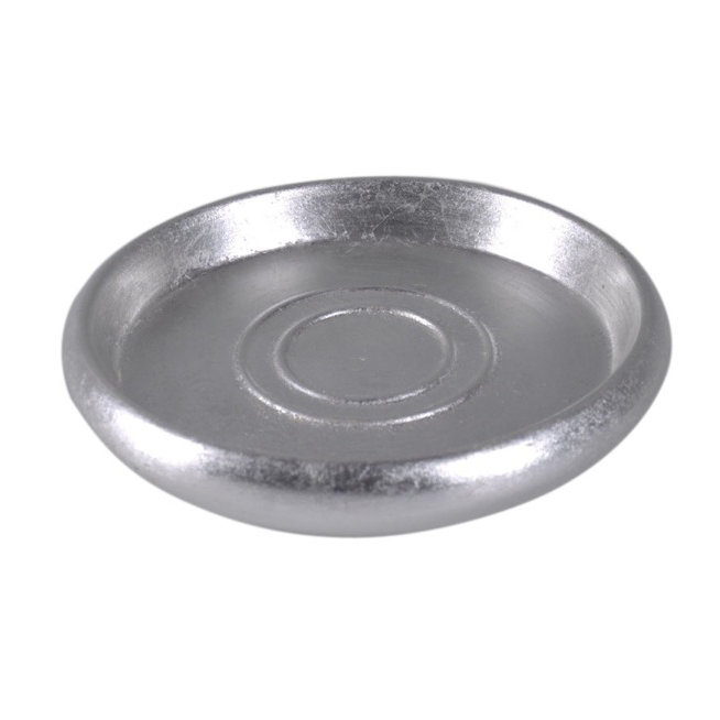 Ohatchee Ceramic / Porcelain Soap Dish, Silver