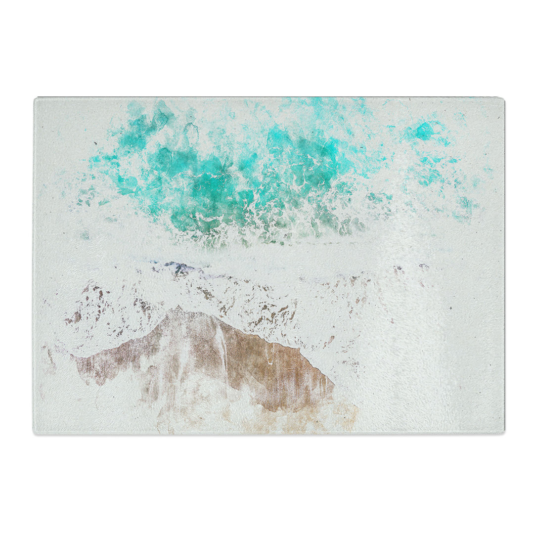 Tempered Glass Ocean Dreams Chopping Board