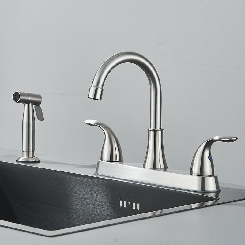 Robinet de cuisine AlenArtWater, Nickel brossé