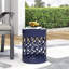 Outdoor Metal S/2 End Table-2008257249