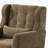 Modern Accent Chair,Chenille Arm Chairs,Upholstered Mordern Armchair,Comfy Soft Padded Lounge Chair, W/Pillow, Solid Wood Leg-950007904