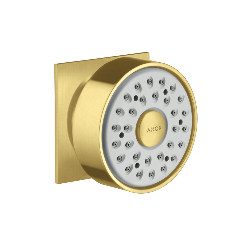 AXOR Starck Bodyspray Square, Brushed Gold Optic