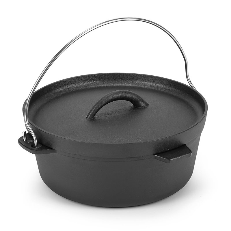 1.5 Quart Cast Iron Dutch Oven Pot