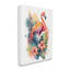 «Ba-032», impression de flamant tropical moderne sur toile par LSR Design Studio-93960588-93960589