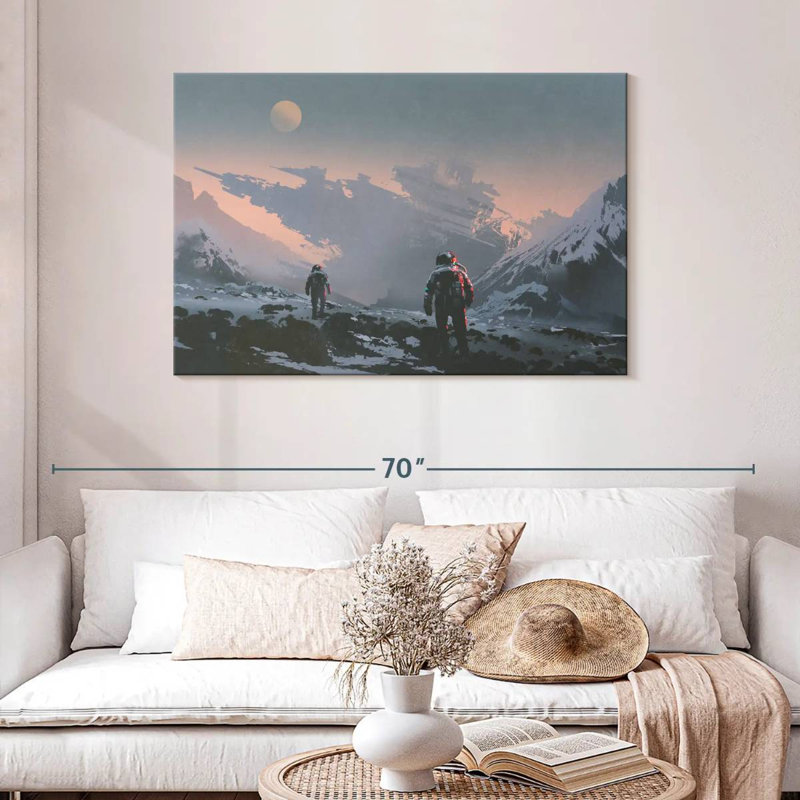Oberle Astronauts, 30" H x 45" W