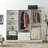 Kalinikos Freestanding Walk in Wood Closet System-458359619
