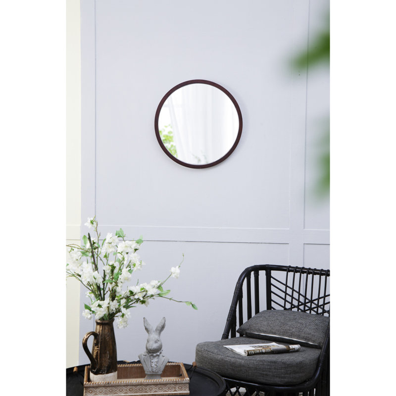 Miroir mural, Noyer