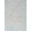 High-Quality Hand-Knotted Rose And Light Blue Area Rug