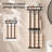 3-Tier Black Metal Bathroom Towel Rack, Wall Mounted Storage Rack with Top Mesh Shelf for Rolled Towels, Rust-Resistant Single